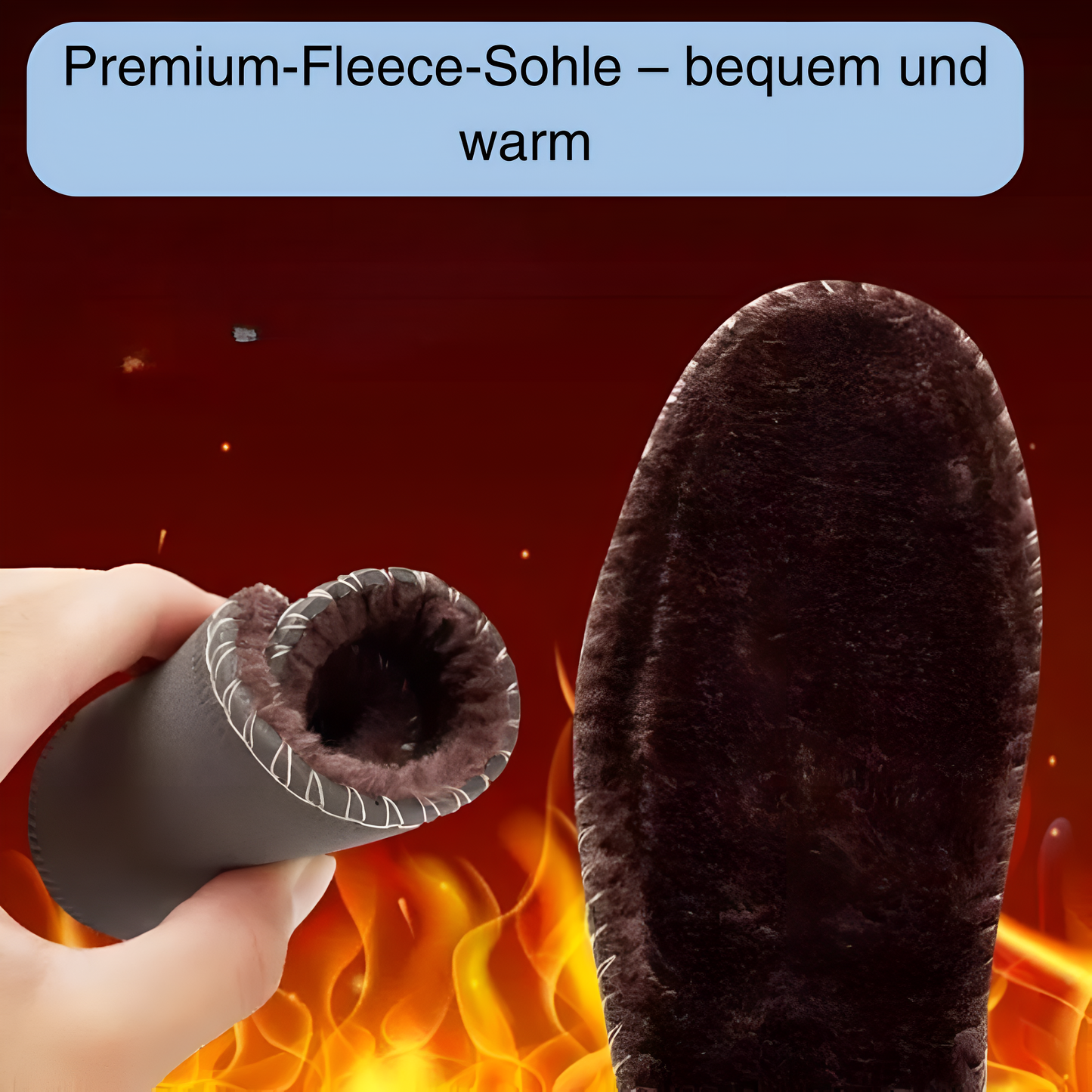 Orthopädische wasserdichte Winterstiefel